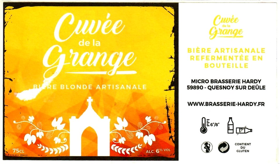 etiquette BRASSERIE HARDY 01