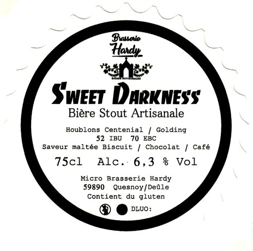 etiquette BRASSERIE HARDY 05