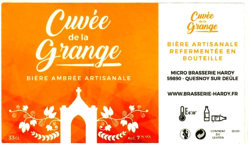 etiquette BRASSERIE HARDY 09