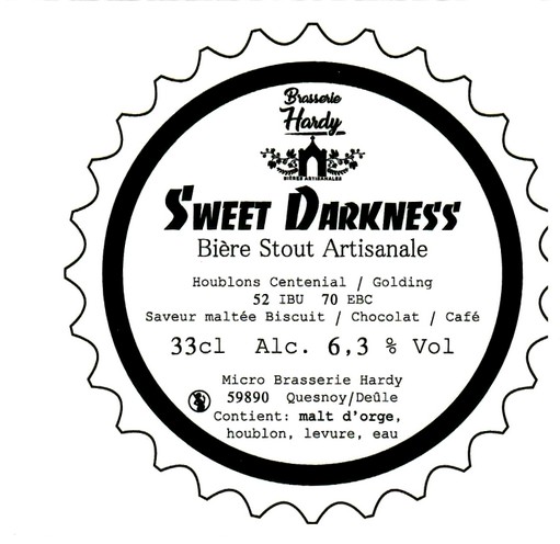 etiquette BRASSERIE HARDY 15