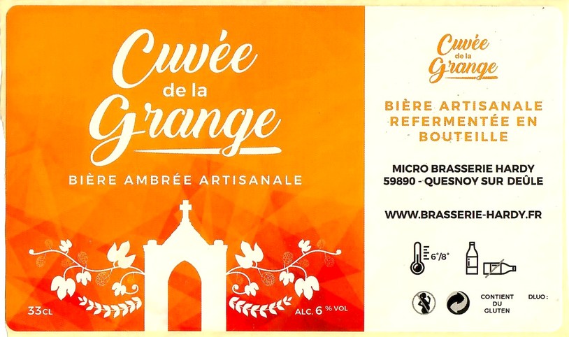 Etiquette BRASSERIE HARDY 21