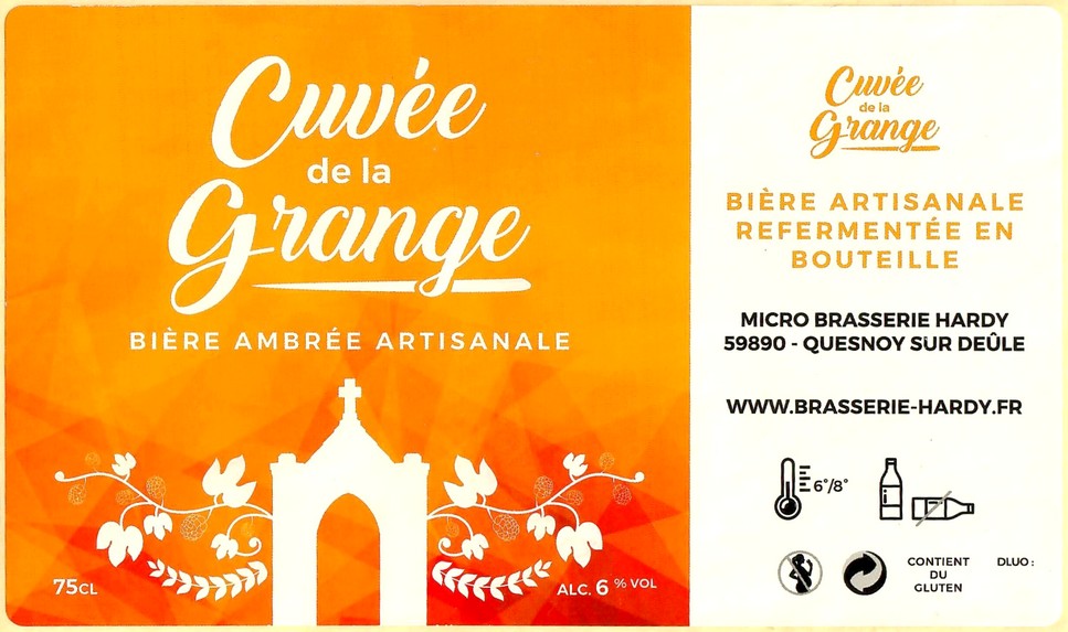 Etiquette BRASSERIE HARDY 22