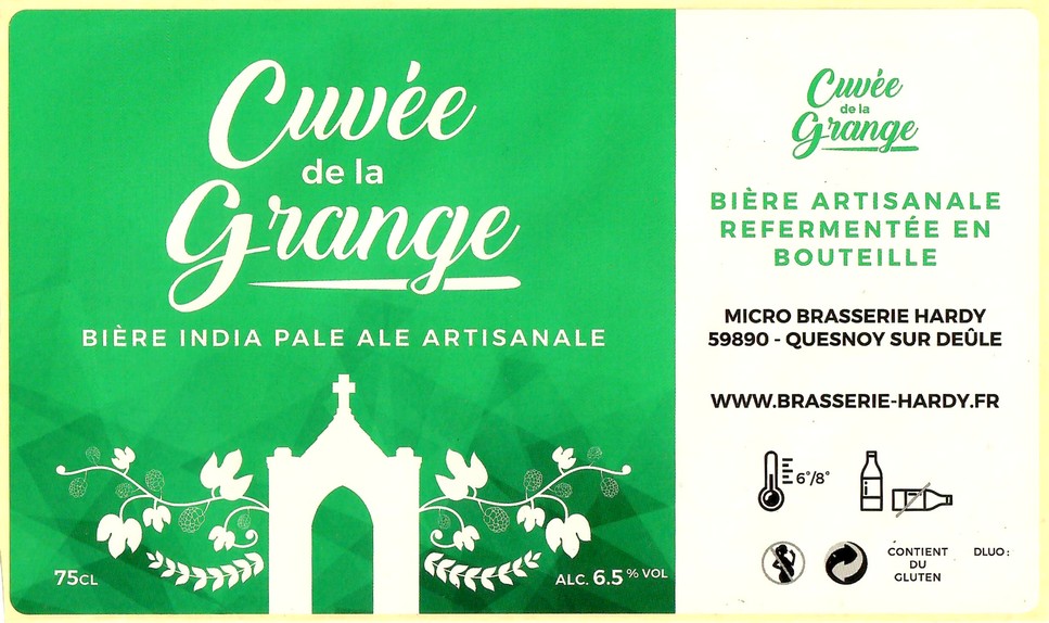 Etiquette BRASSERIE HARDY 24