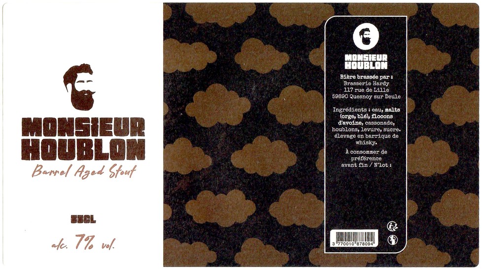 Etiquette BRASSERIE HARDY 34