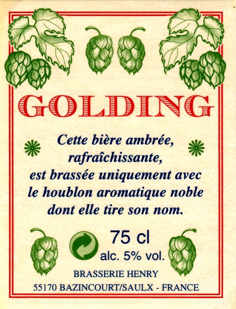 etiquette BRASSERIE HENRY 04