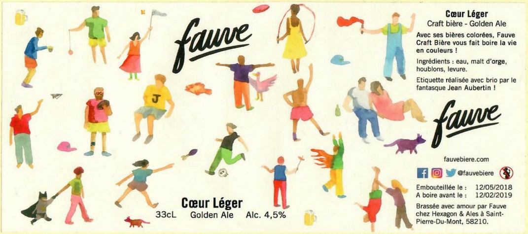 Etiquette BRASSERIE HEXAGONES & ALES 04