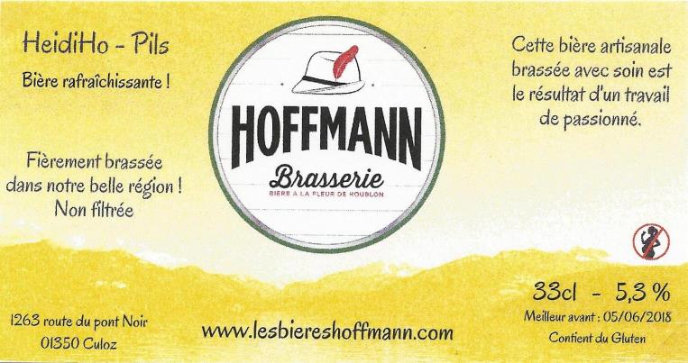 etiquette BRASSERIE HOFFMANN 01