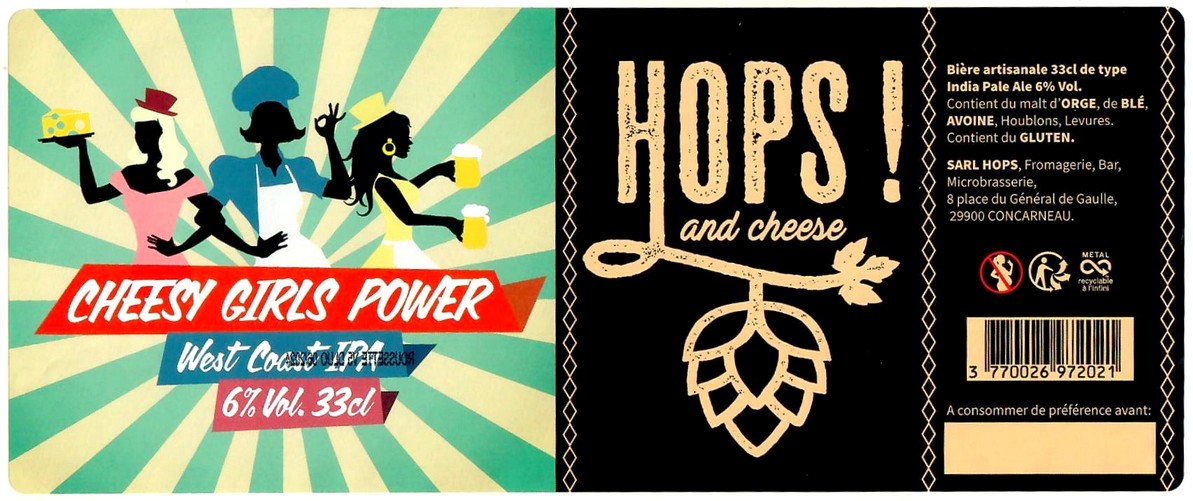 Etiquette BRASSERIE HOPS 01