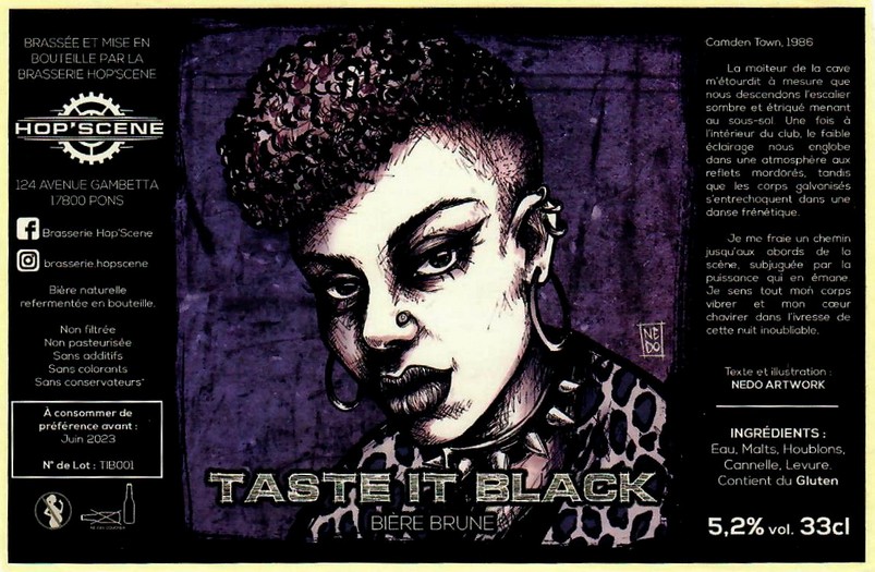 etiquette BRASSERIE HOPSCENE 01