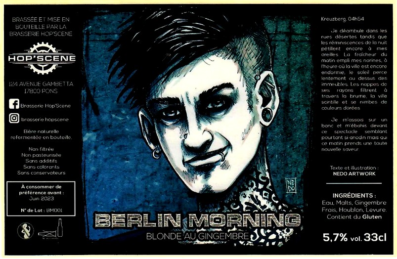 etiquette BRASSERIE HOPSCENE 02