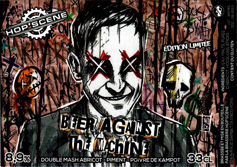 etiquette BRASSERIE HOPSCENE 04