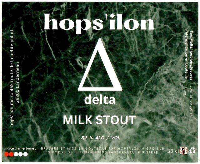 Etiquette BRASSERIE HOP'SILON 04