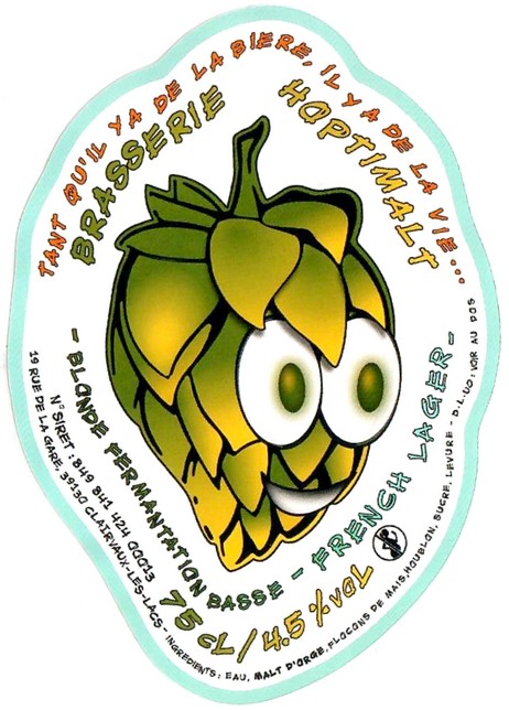 Etiquette BRASSERIE HOPTIMALT 08