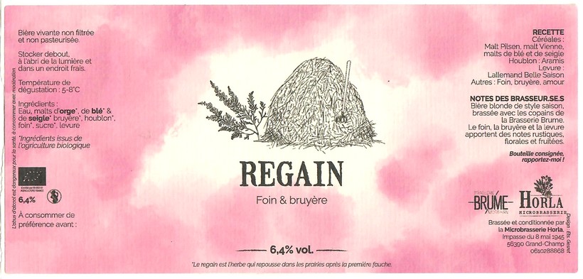 Etiquette BRASSERIE HORLA 04