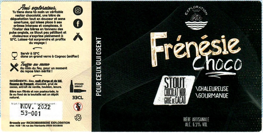 Etiquette BRASSERIE HUB 02