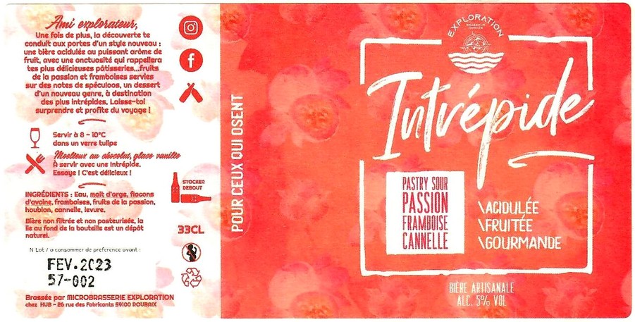 Etiquette BRASSERIE HUB 05