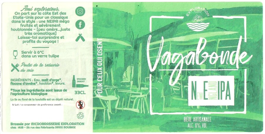 Etiquette BRASSERIE HUB 07