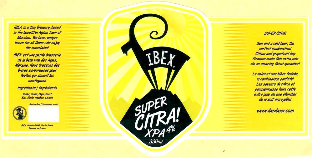 Etiquette BRASSERIE IBEX 02