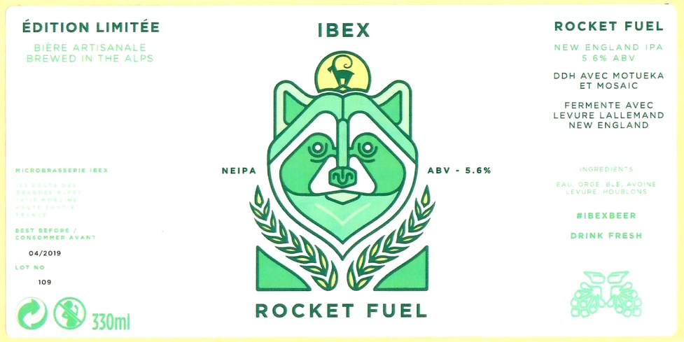 Etiquette BRASSERIE IBEX 03