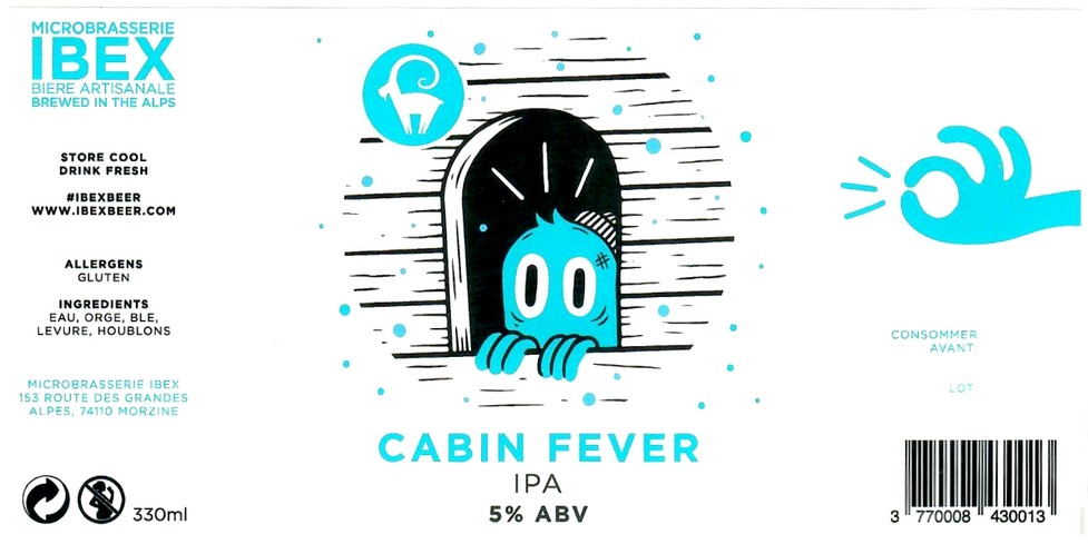 Etiquette BRASSERIE IBEX 05