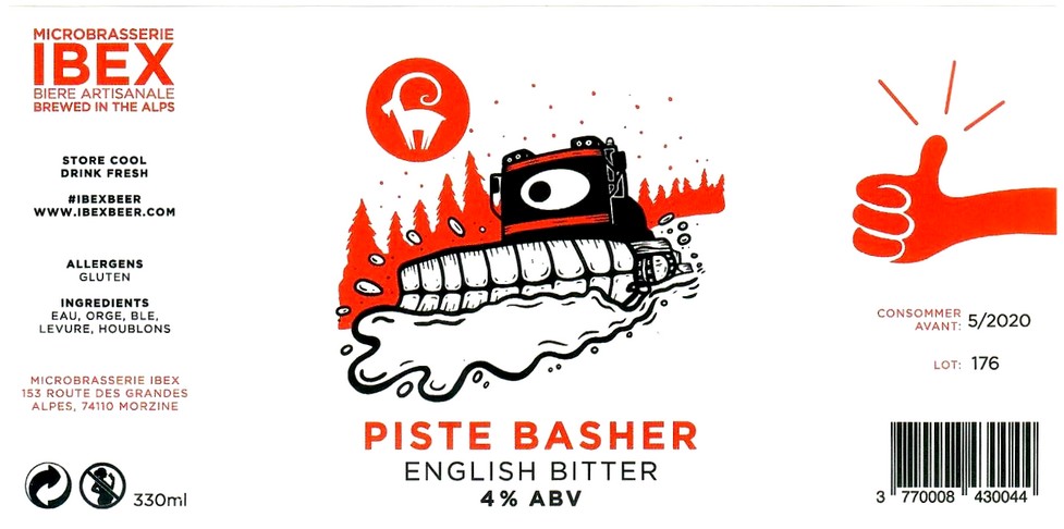 Etiquette BRASSERIE IBEX 07