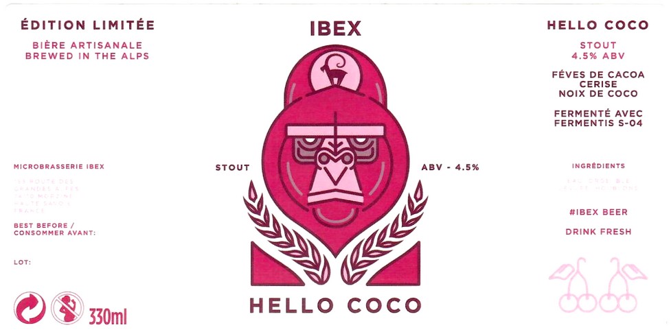 Etiquette BRASSERIE IBEX 09