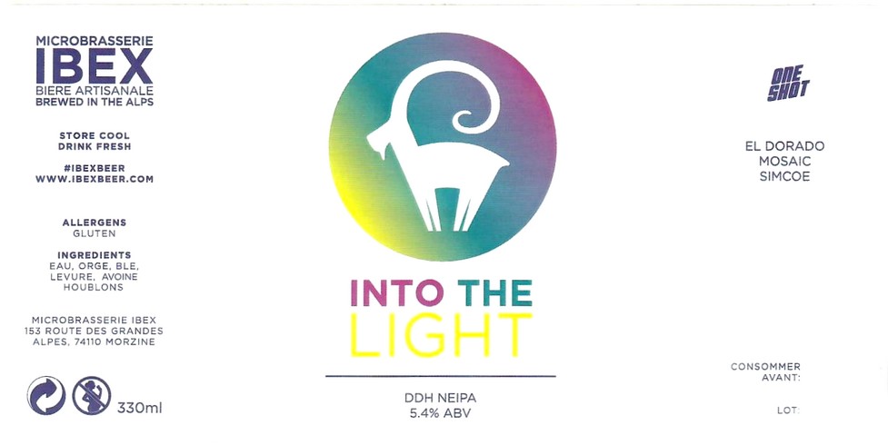 Etiquette BRASSERIE IBEX 13