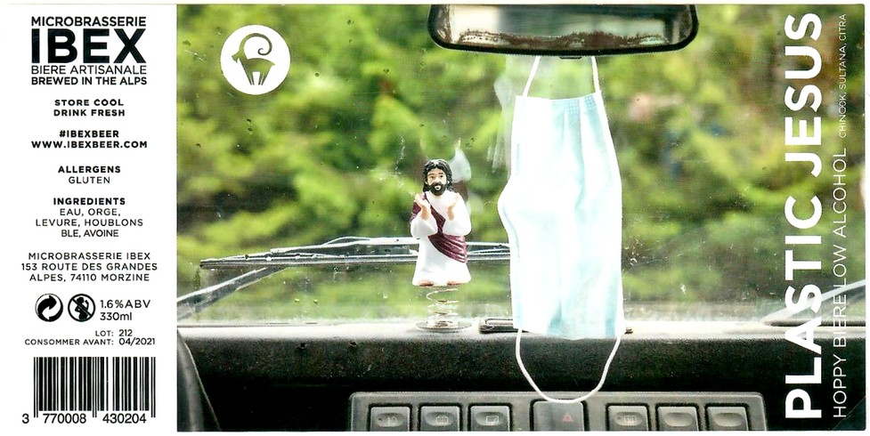 Etiquette BRASSERIE IBEX 15