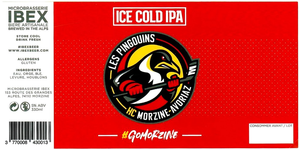 Etiquette BRASSERIE IBEX 17