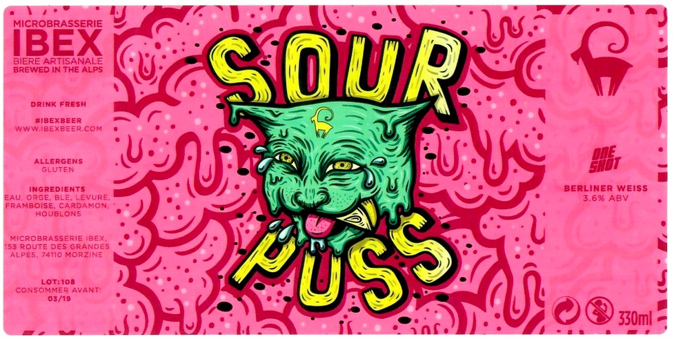 Etiquette BRASSERIE IBEX 20