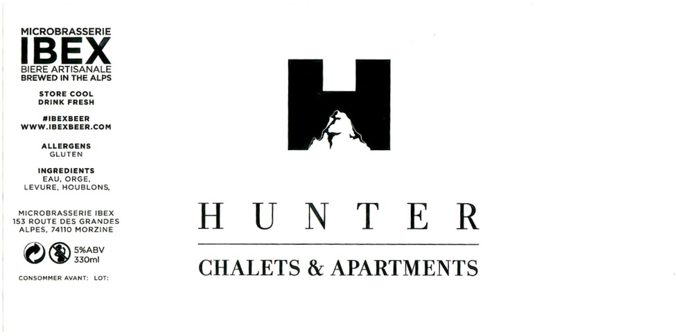 Etiquette BRASSERIE IBEX 28