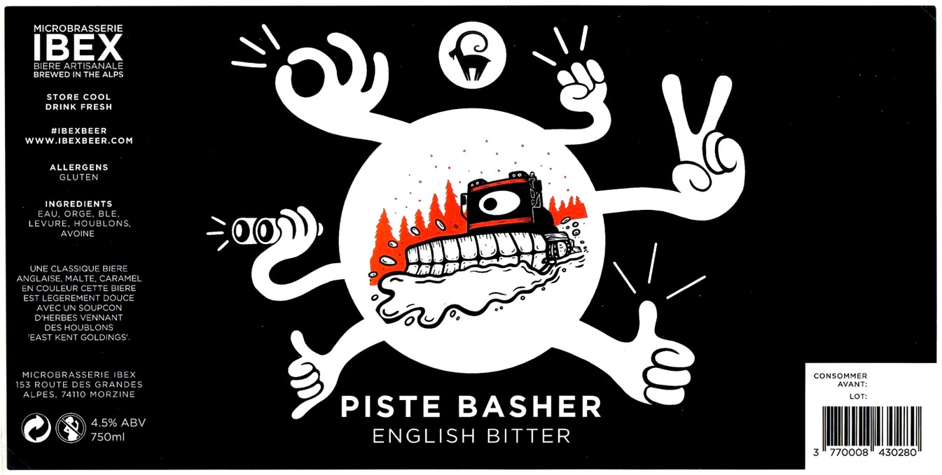 Etiquette BRASSERIE IBEX 35