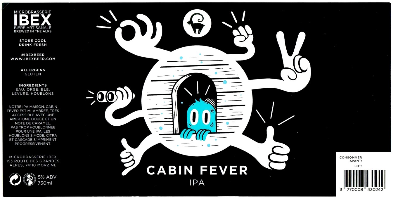 Etiquette BRASSERIE IBEX 36