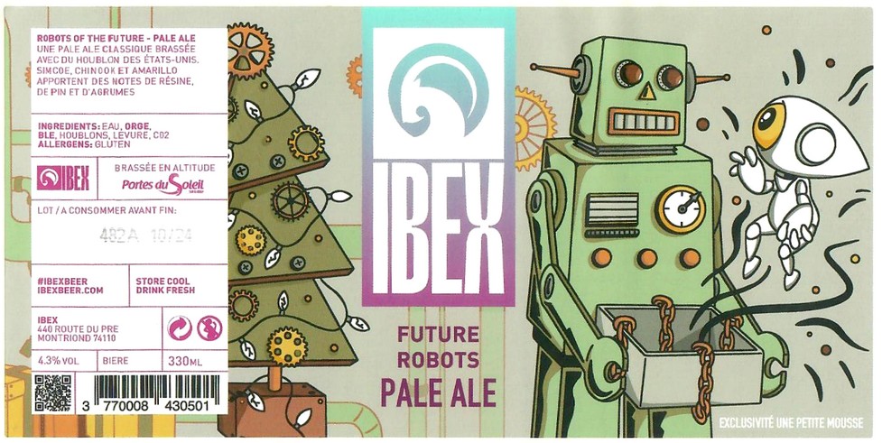 Etiquette BRASSERIE IBEX 46