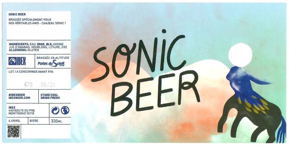 Etiquette BRASSERIE IBEX 47