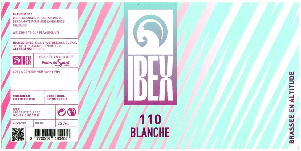 Etiquette BRASSERIE IBEX 49