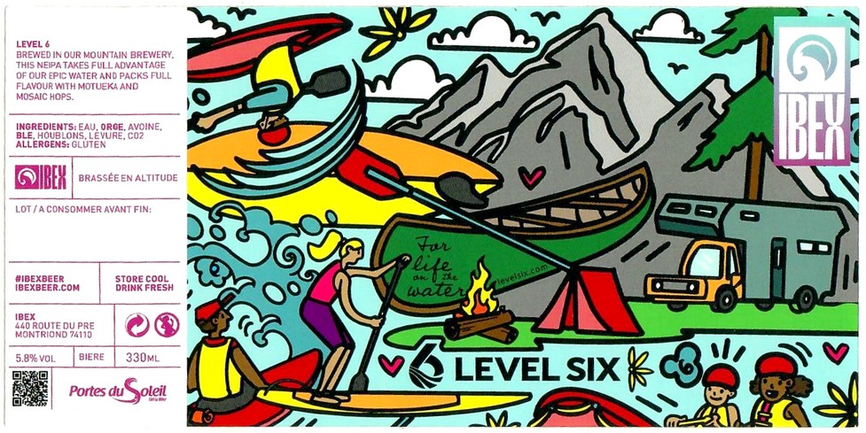 Etiquette BRASSERIE IBEX 50