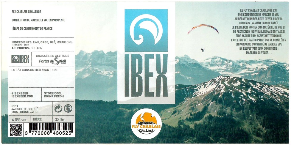 Etiquette BRASSERIE IBEX 51