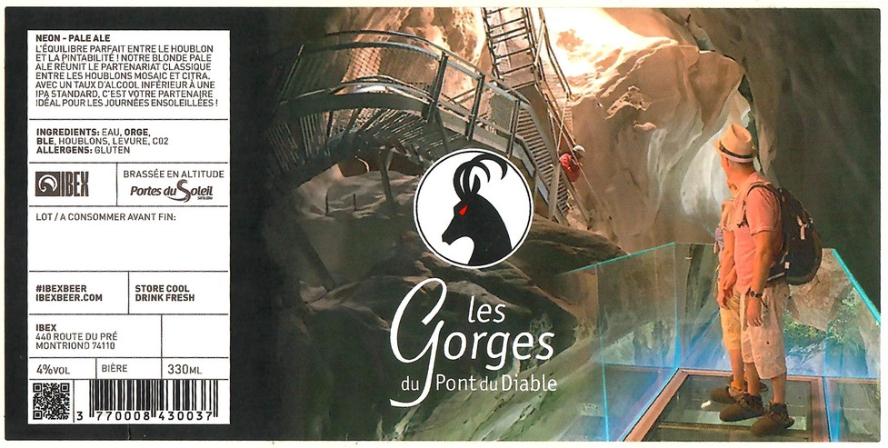 Etiquette BRASSERIE IBEX 52