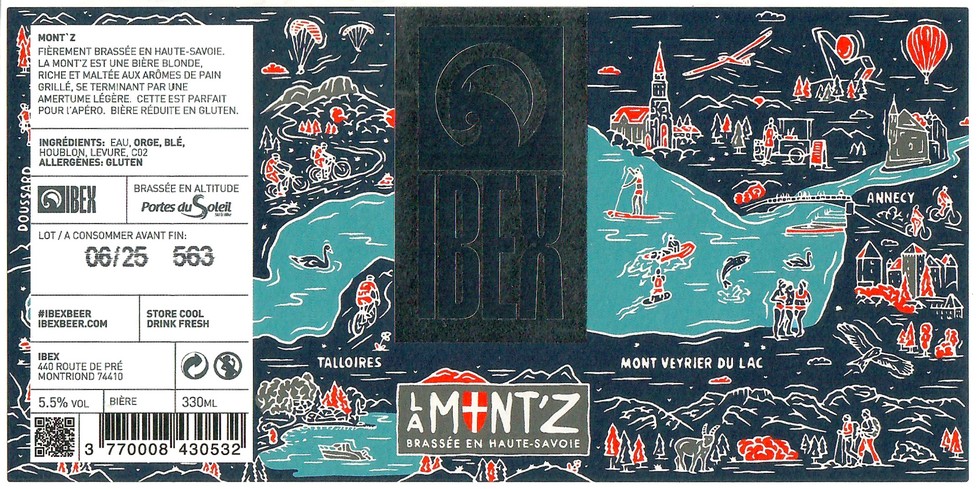 Etiquette BRASSERIE IBEX 59