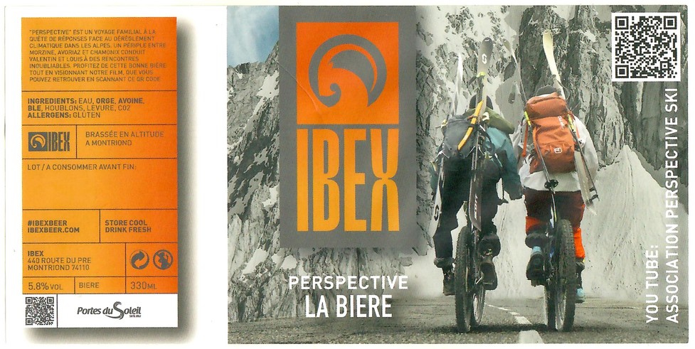 Etiquette BRASSERIE IBEX 65