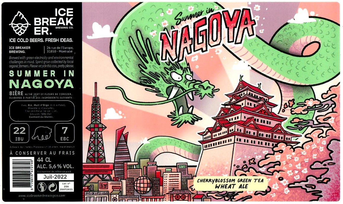 Etiquette BRASSERIE ICE BREAKER 03