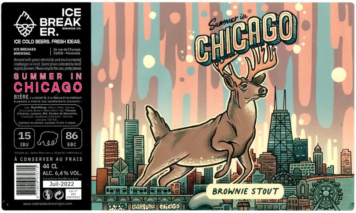 Etiquette BRASSERIE ICE BREAKER 05