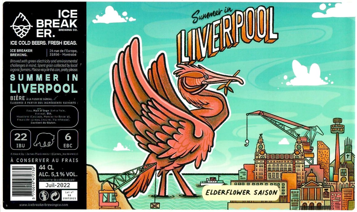 Etiquette BRASSERIE ICE BREAKER 06