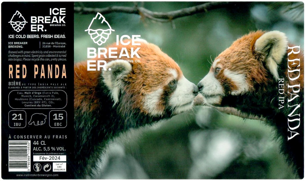 Etiquette BRASSERIE ICE BREAKER 13