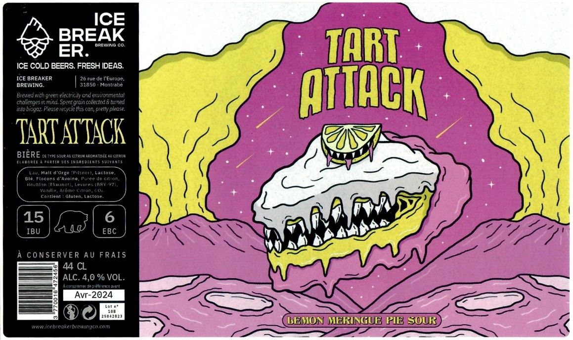 Etiquette BRASSERIE ICE BREAKER 29