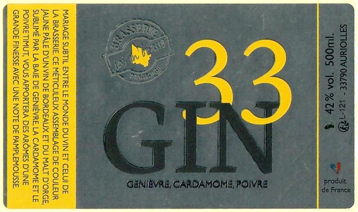 Etiquette BRASSERIE ICI ON BRASSE 17