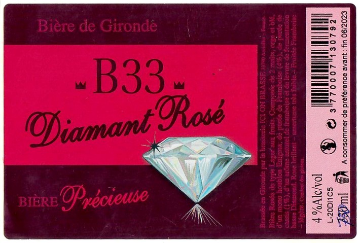 Etiquette BRASSERIE ICI ON BRASSE 20