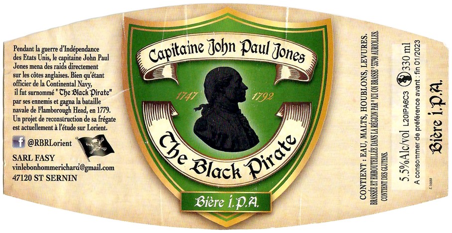 Etiquette BRASSERIE ICI ON BRASSE 28