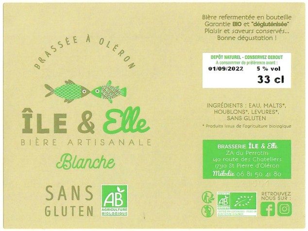 Etiquette BRASSERIE ILE ET ELLE 04